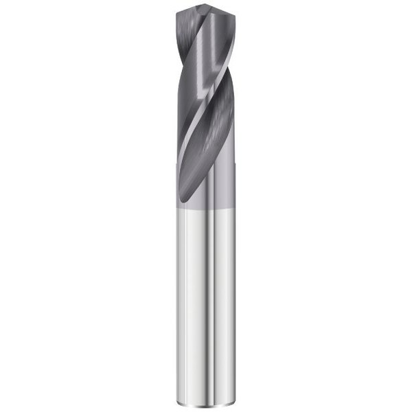 Fullerton Tool 2-Flute - 135° Point - 1500 Notched Cam Point Drills, FC7, RH Spiral, Notched, Stub,  13258